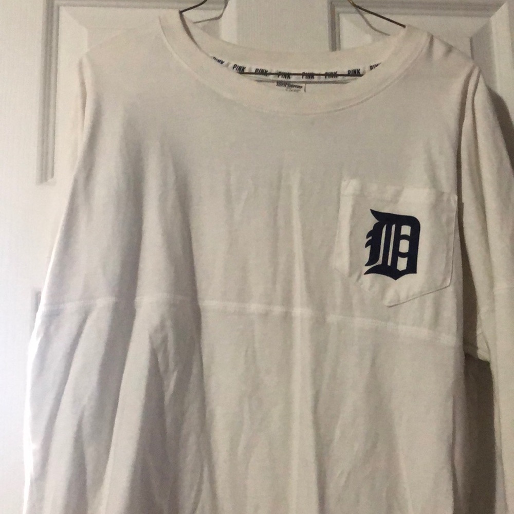 Pink Detroit Tigers long sleeve
